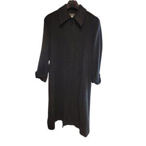 Vintage Harve Benard size 12 Women’s full length wool alpaca dress trench coat